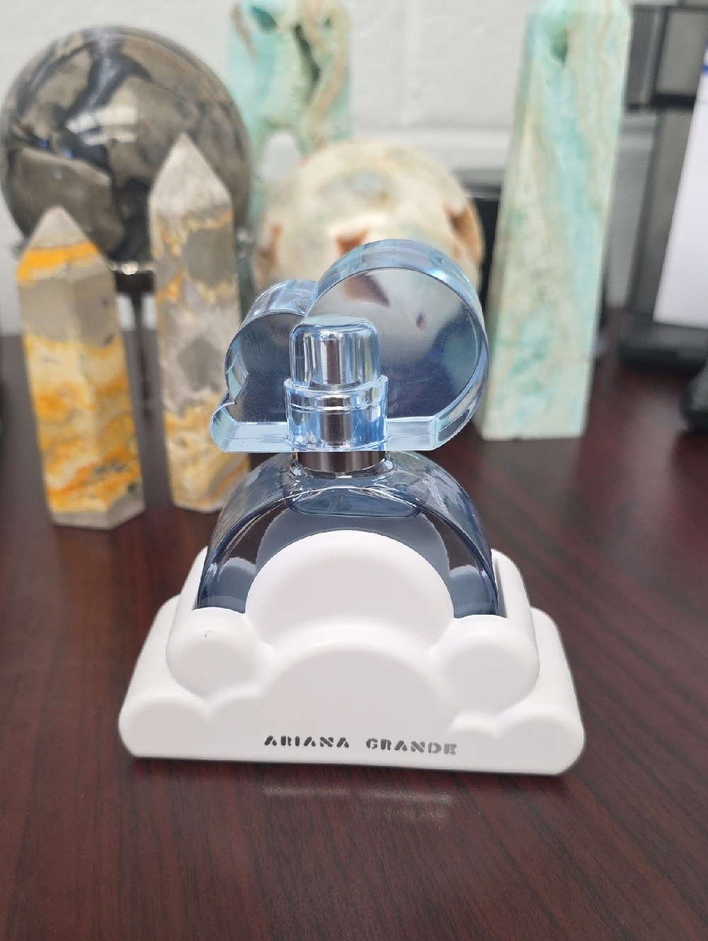 Ariana Grande Blue Cloud-Shaped Perfume Bottle